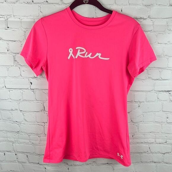 Under Armour Ribbon Tee - I run for ____ . - Picture 1 of 6